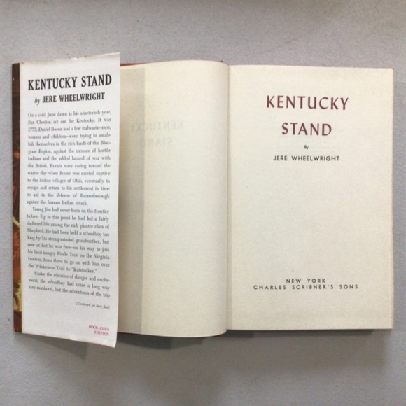 Kentucky Stand by Jere Wheelwright Vintage Hardcover Book - Picture 4 of 7